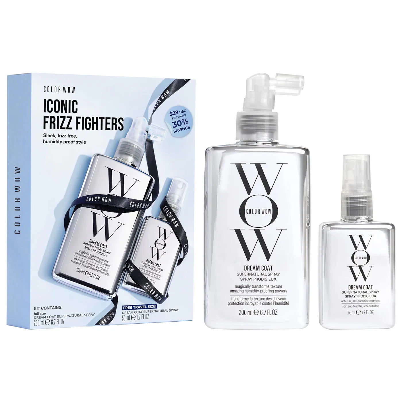 Sobre pedido: COLOR WOW Dream Coat Iconic Frizz Fighters Hair Duo Gift Set